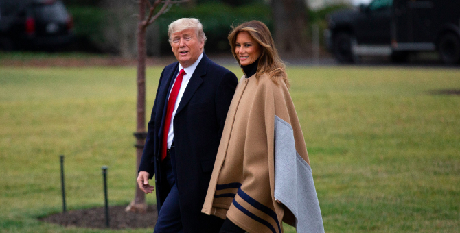 Мелания Трамп представила проект теннисного павильона при Белом доме