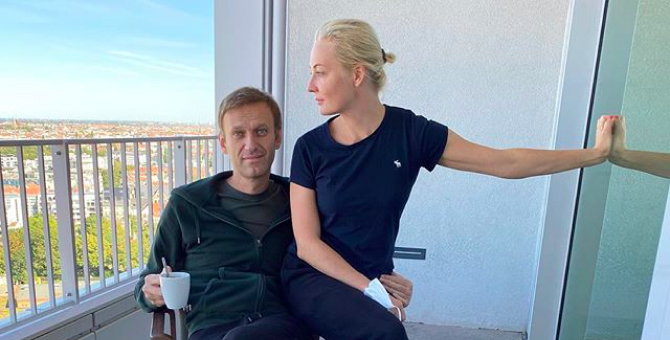 Алексей Навальный посвятил новый инстаграм-пост своей жене Юлии