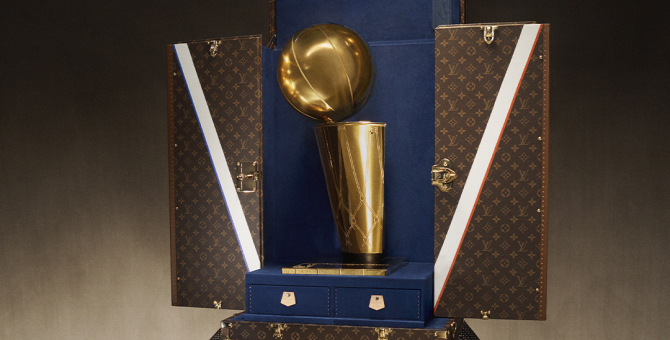 Louis Vuitton создал кейс для трофея NBA