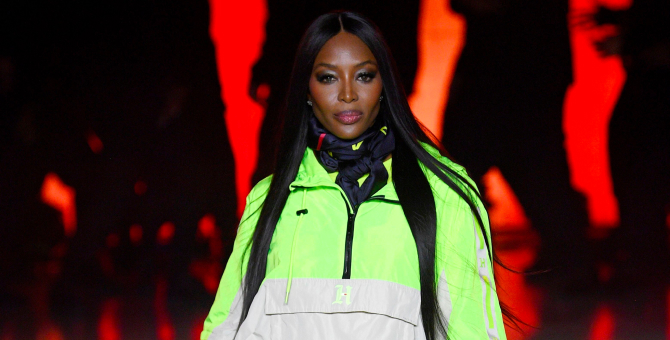 Наоми Кэмпбелл открыла показ новой коллекции Tommy Hilfiger