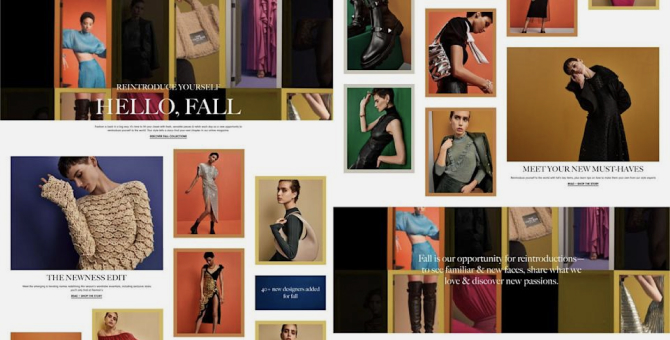 Сеть Neiman Marcus посвятила осеннюю кампанию оптимизму и возвращению к нормальной жизни