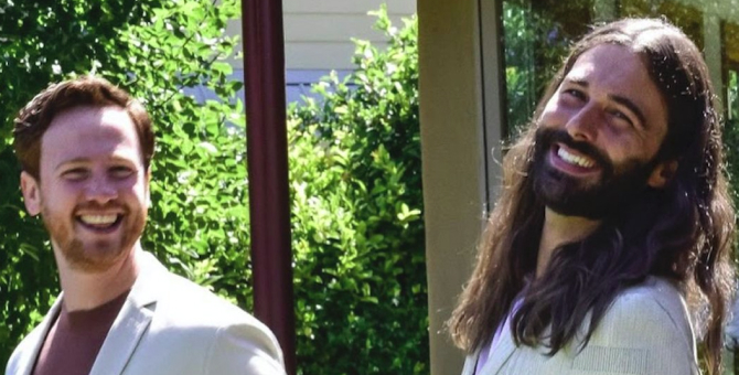 Ведущий «Queer Eye» Джонатан Ван Несс рассказал о своей тайной свадьбе