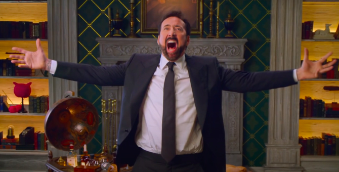 Netflix показал новый трейлер шоу об истории бранных слов с Николасом Кейджем