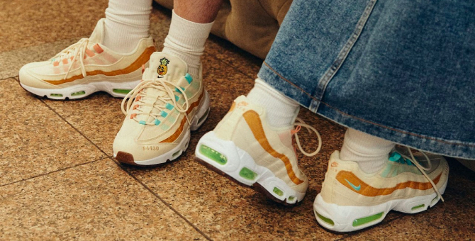 Nike выпустил коллекцию кроссовок с ананасовой «кожей»