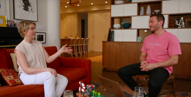 Карен Шаинян взял интервью у Синтии Никсон