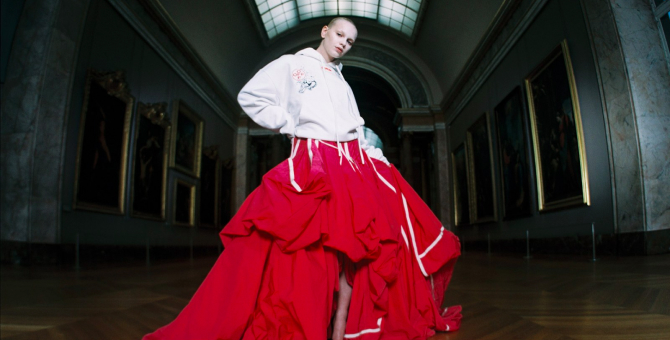 Off-White сделал коллекцию в честь выставки Леонардо да Винчи в Лувре
