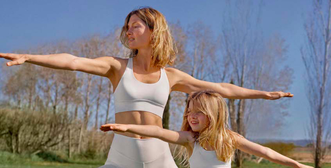 Oysho выпустил коллекцию для мам, которые занимаются спортом вместе с детьми