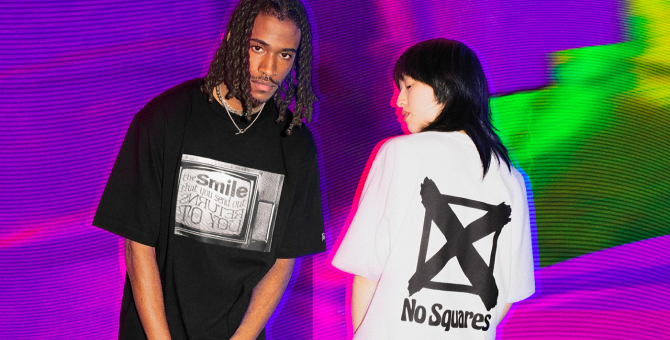 Uniqlo сделал коллаборацию с автором лого бренда Palace Фергусом Перселлом