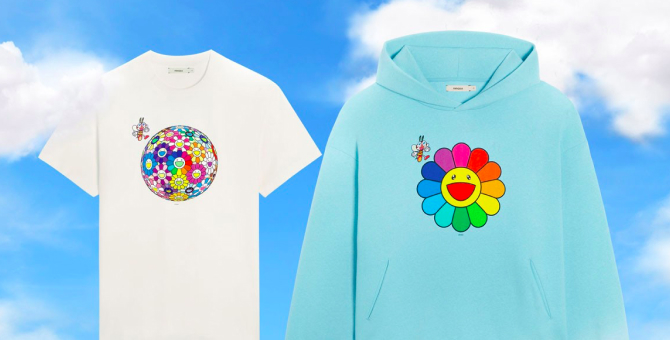 Такаси Мураками сделал еще одну коллаборацию с Pangaia