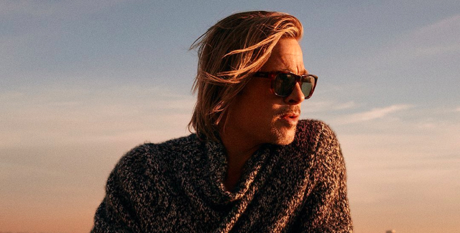 Brioni показал новую осенне-зимнюю кампанию с Брэдом Питтом