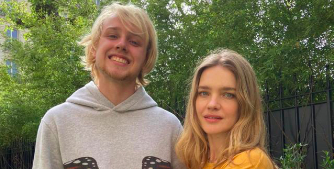 Сын Натальи Водяновой Лукас Портман запустил собственный бренд Fashion Baby