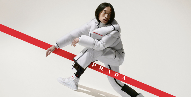 Prada показал новую осенне-зимнюю кампанию Linea Rossa