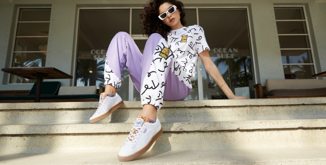 Puma выпустил коллаборацию с бразильским художником Ромеро Бритто