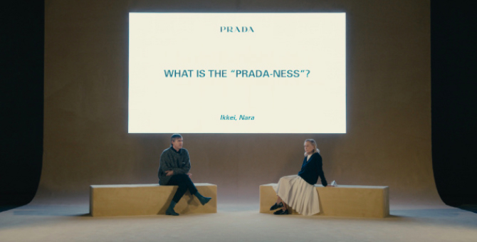 Раф Симонс и Миучча Прада проведут паблик-ток со студентами после мужского показа Prada