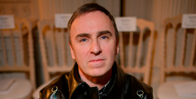 Раф Симонс дал интервью куратору Хансу Ульриху Обристу