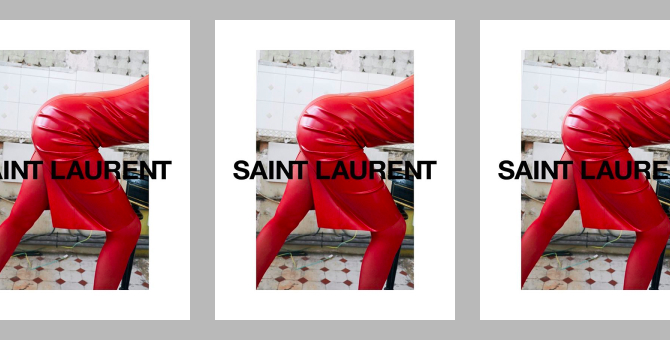 Летиция Каста снялась в новой кампании Saint Laurent