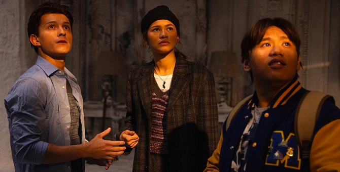 Том Холланд и Зендая выложили в инстаграме кадры из третьего «Человека-паука»