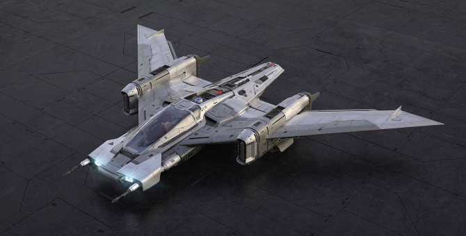Porsche и Lucasfilm спроектировали космическое судно в стиле «Звездных войн»