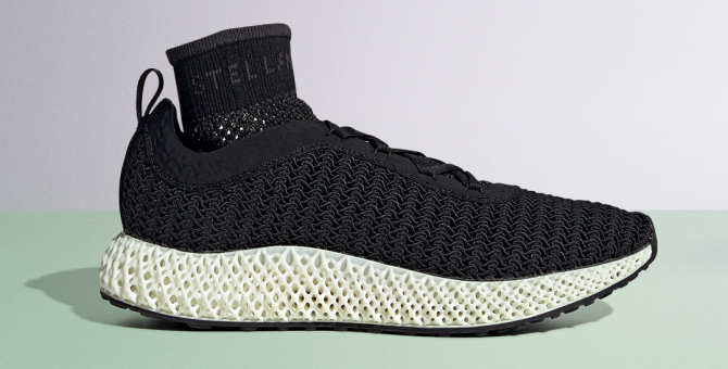 В Москве появятся кроссовки adidas by Stella McCartney с напечатанной на 3D-принтере подошвой