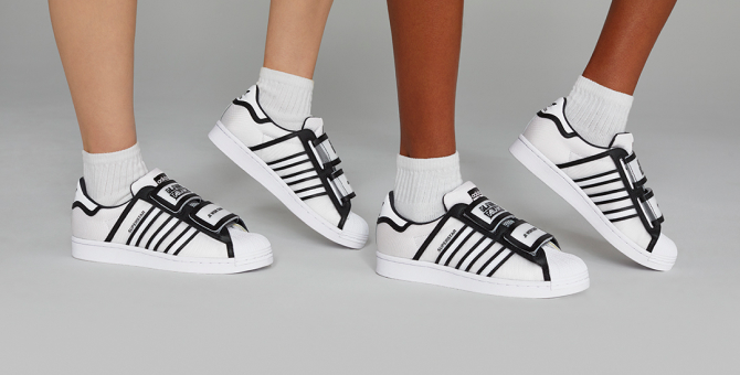 Молодые дизайнеры Оливия Обланк и Джи Вон Чой переосмыслили кроссовки adidas Superstar
