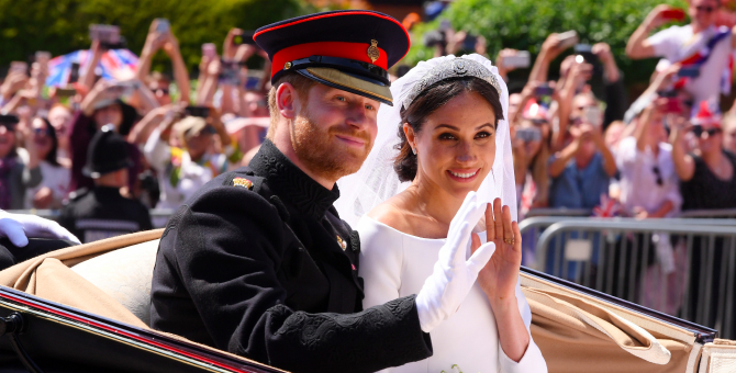Стало известно, как принц Гарри и Меган Маркл отметили вторую годовщину свадьбы