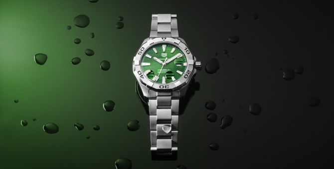 TAG Heuer выпустил новые часы Aquaracer, вдохновленные цветом океана