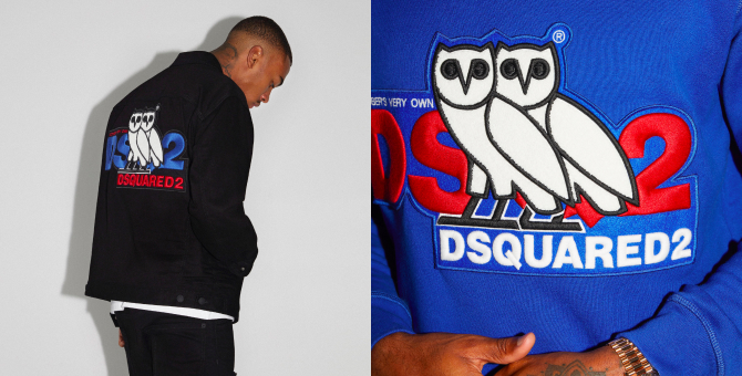 В ЦУМе стартовали продажи коллаборации Dsquared2 и Дрейка