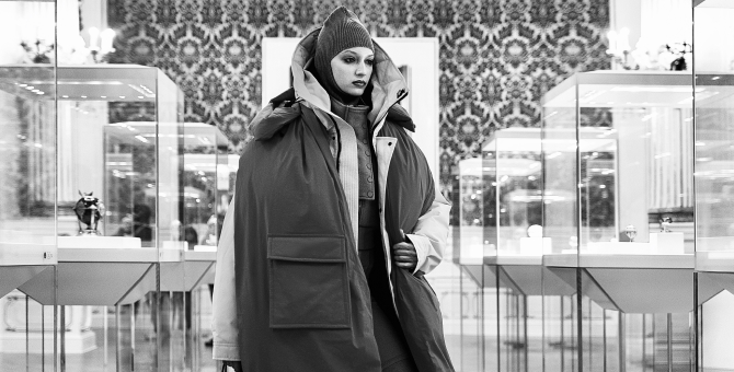 «Цветной» снял осенне-зимний лукбук в петербургском Музее Фаберже