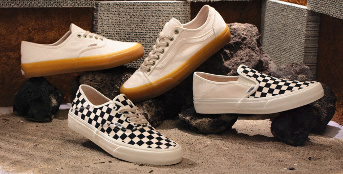 Vans выпустил коллекцию кед и слипонов из экологичных натуральных материалов