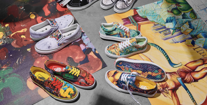 Vans выпустил коллаборацию с калифорнийскими художницами