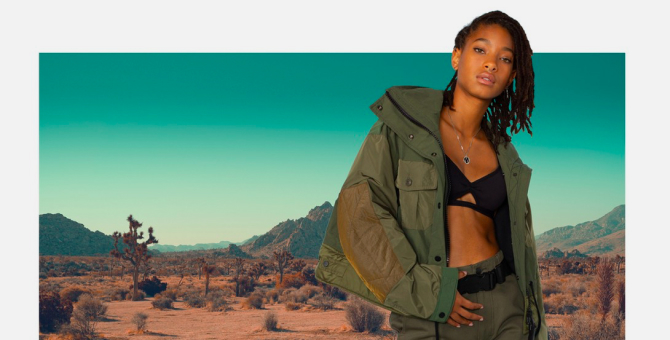 Уиллоу Смит снялась в осенне-зимней кампании Onitsuka Tiger