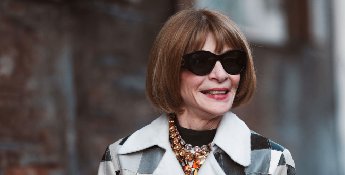 Анна Винтур поместила себя в карантин после завершения Недели моды в Милане