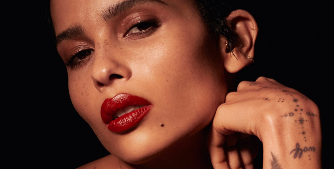 YSL Beauty выпустил помады, вдохновленные любимыми городами Зои Кравиц