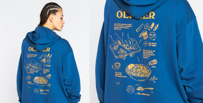 Zasport выпустил лимитированную коллекцию одежды с рецептами новогодних блюд