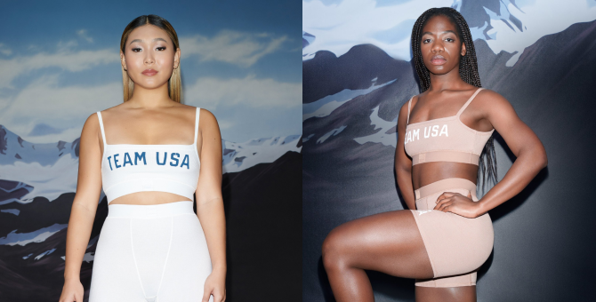 Бренд Ким Кардашьян Skims выпустил новую коллаборацию с олимпийской сборной США