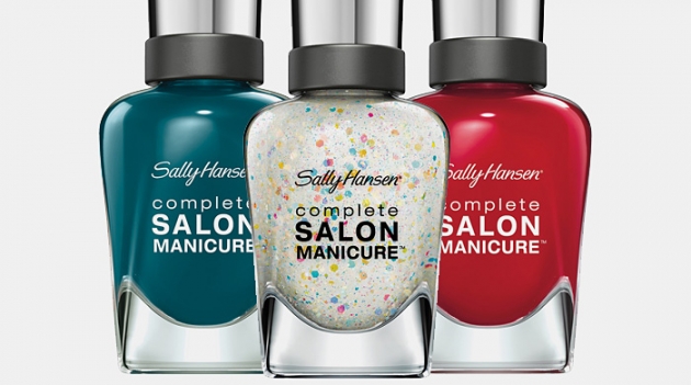 Лаки из рождественской коллекции Sally Hansen