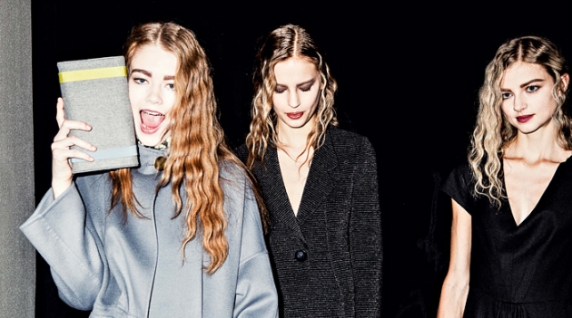 Giorgio Armani, осень-зима 2014: backstage