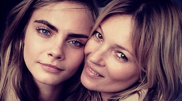 Кейт Мосс и Кара Делевинь — лица нового аромата Burberry