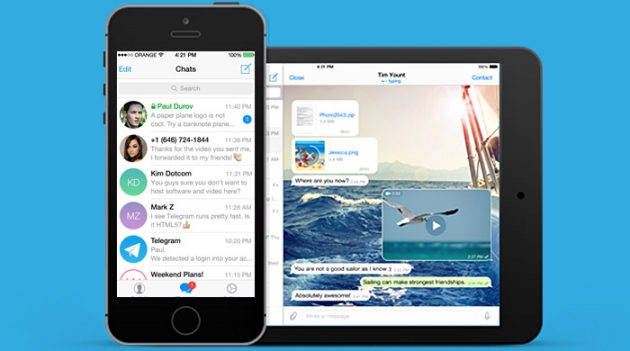 Павел Дуров представил новый мессенджер Telegram HD