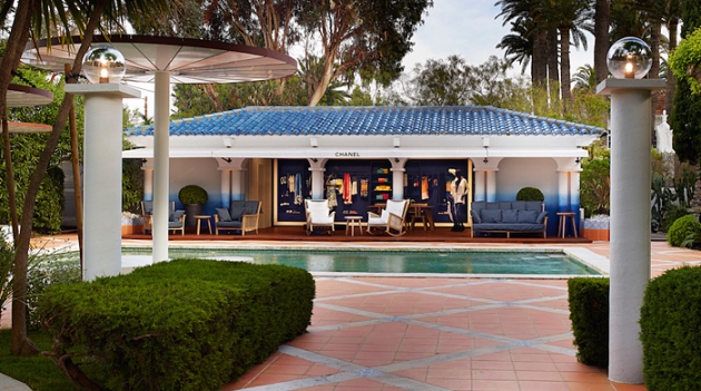 Pop-up store Chanel в Сен-Тропе