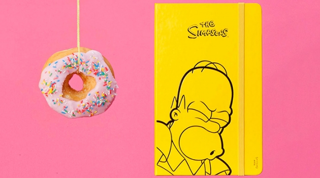 Moleskine выпустил блокноты The Simpsons к 25-летию шоу