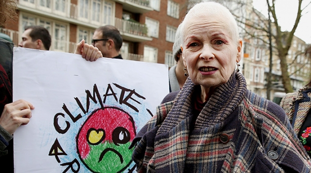 Вивьен Вествуд возглавила протестное шествие в Лондоне