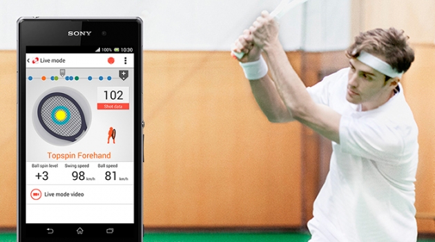 Датчик Sony для \"умной\" игры в большой теннис