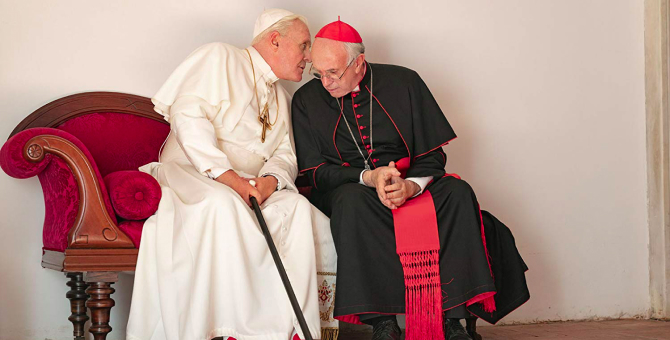 Вышел второй тизер драмы «Два папы» с Энтони Хопкинсом