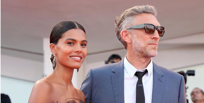 Венсан Кассель признался Тине Кунаки в любви на русском языке