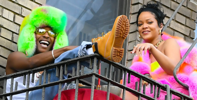 A$AP Rocky поделился тизером клипа на трек «D.M.B» с участием Рианны