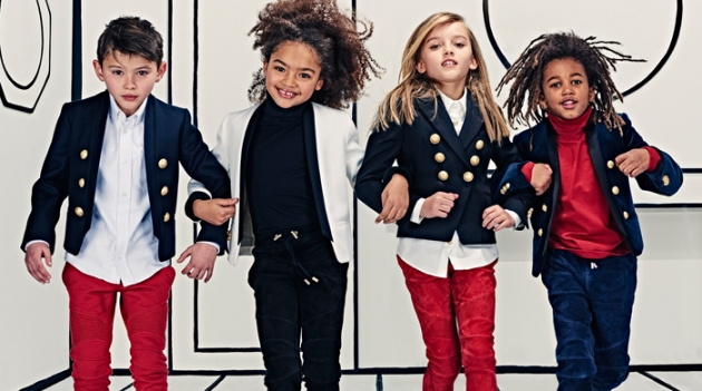 Balmain открывает детскую линию