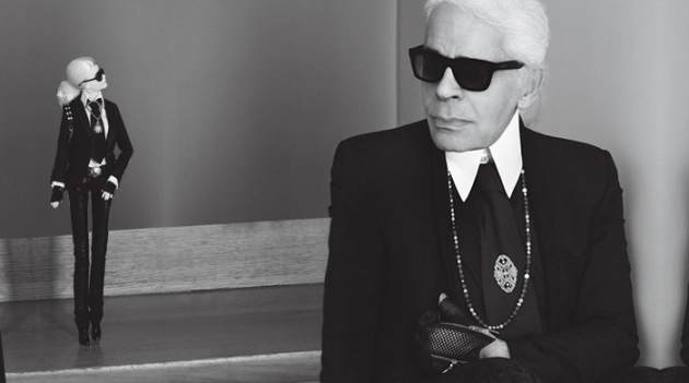 Первый взгляд: Barbie-копия Карла Лагерфельда