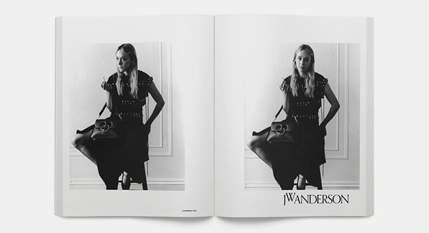 Хлоя Севиньи снялась в кампании J.W.Anderson