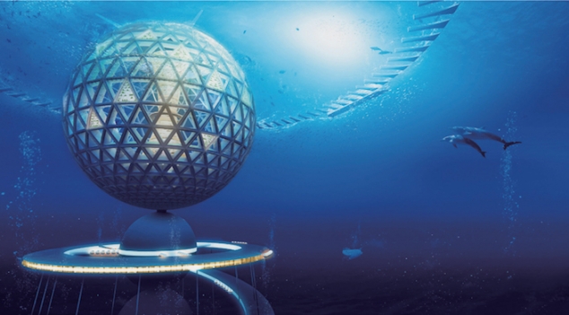 Современная Атлантида: подводный город Ocean Spiral